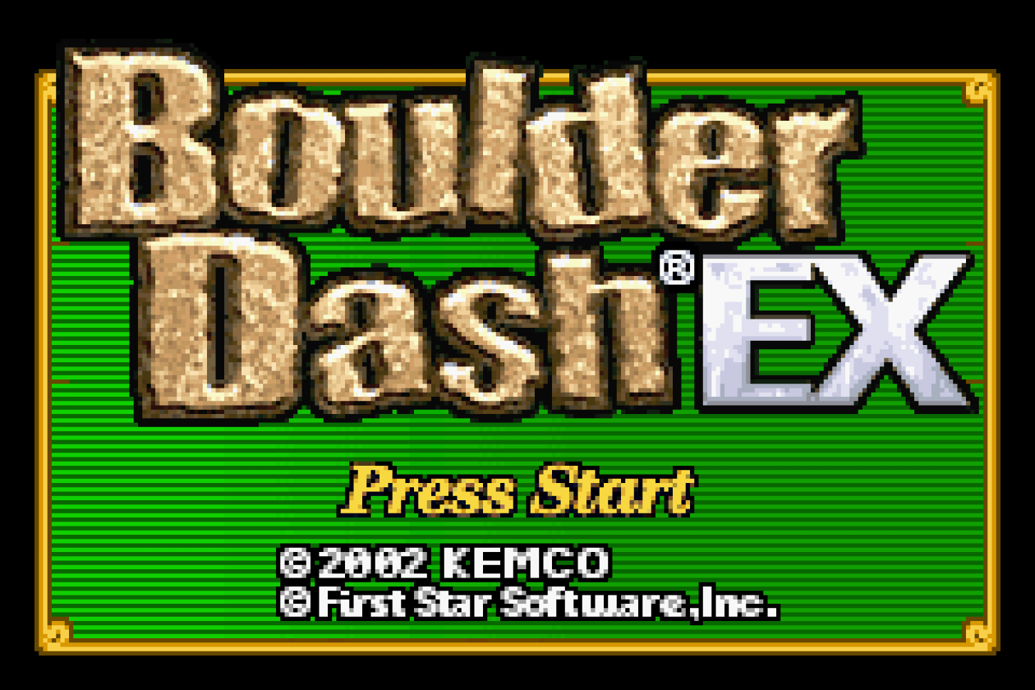 Boulder Dash EX